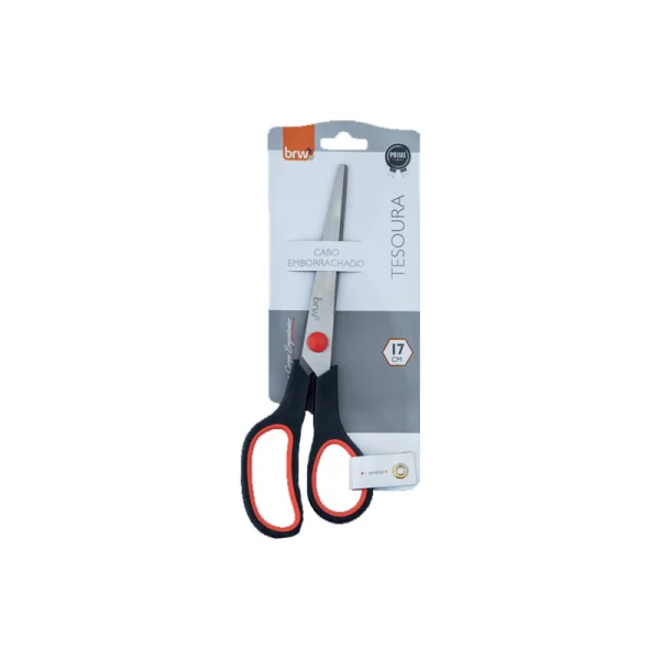 TESOURA DE AÇO INOX 17CM