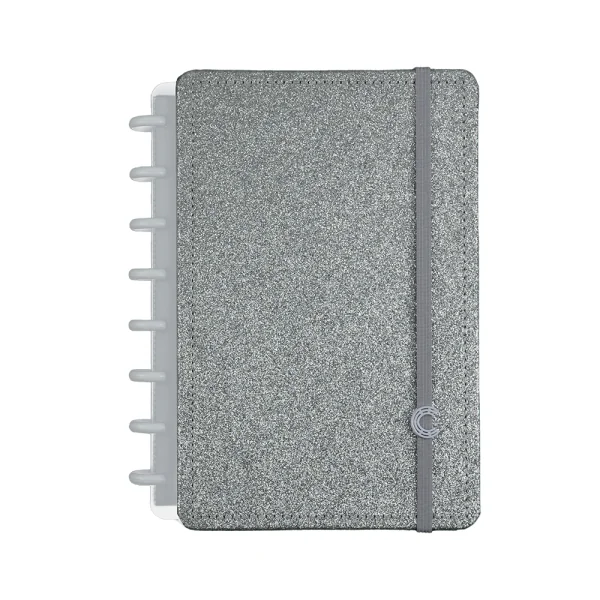 CADERNO INTELIGENTE LETS GLITTER SILVER 2.0 - A5