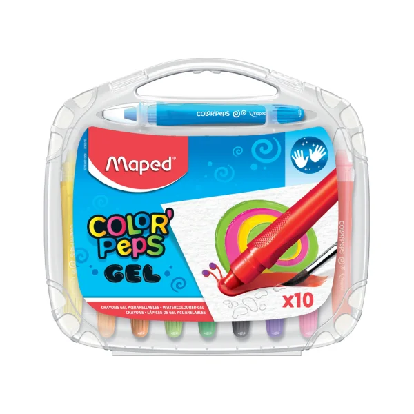 GIZ GEL AQUARELÁVEL MALETA 10 CORES