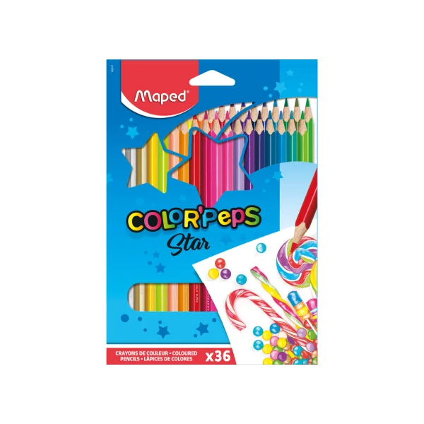 LÁPIS DE COR MAPED - 36 CORES