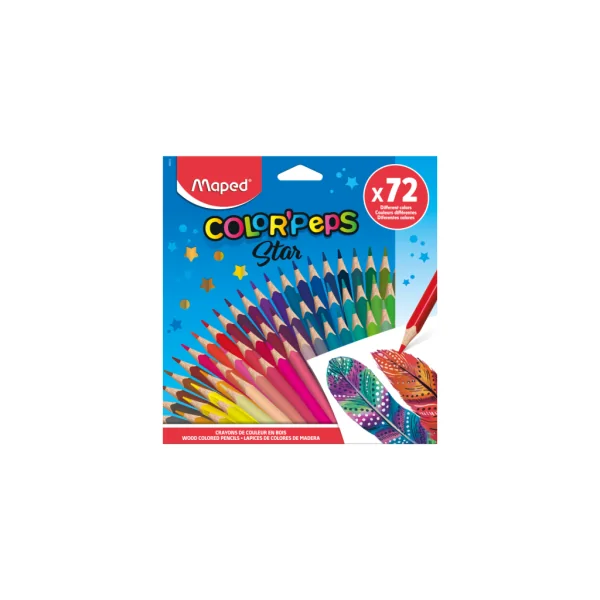 LÁPIS DE COR MAPED - 72 CORES