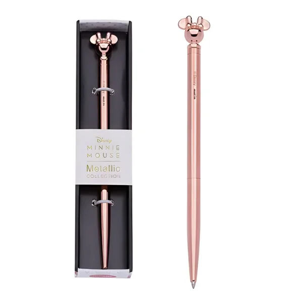 CANETA METÁLICA ROSE GOLD - MINNIE