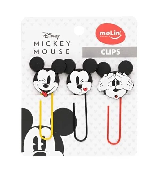 CLIPS MICKEY 50MM C/3 UND