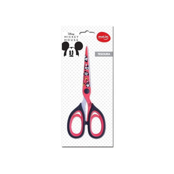 TESOURA OFFICE MICKEY 18CM