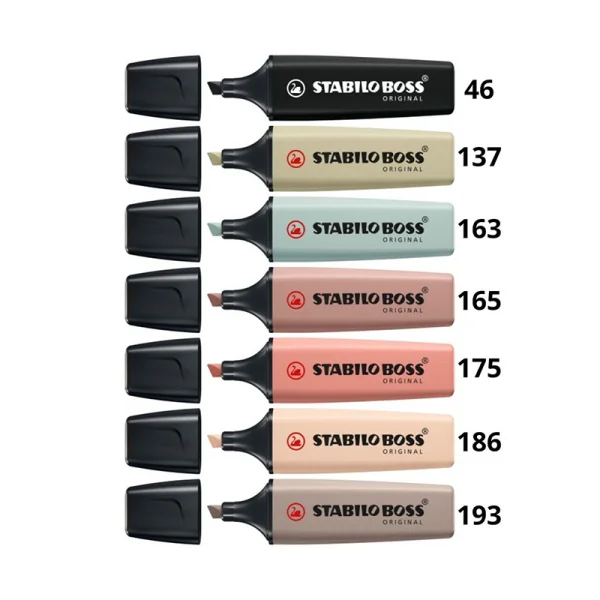 STABILO BOSS NATURE COLORS