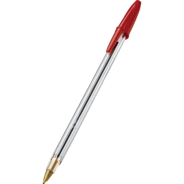 CANETA ESFEROGRÁFICA CRISTAL BIC - VERMELHA