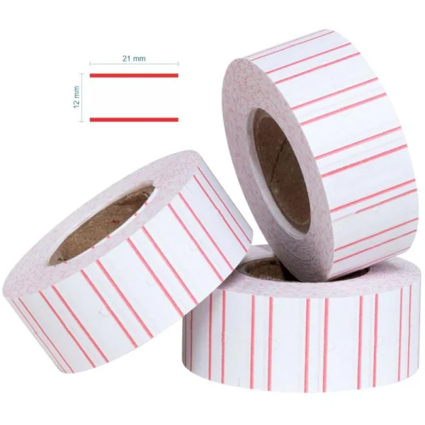 ETIQUETA PARA PREÇO 21X12MM C/1000 ETIQUETAS - GRESPAN