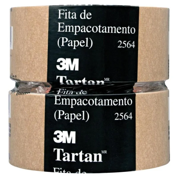 FITA ADESIVA 3M PARA EMPACOTAMENTO PAPEL CREPADO45MMX50M - TARTAN