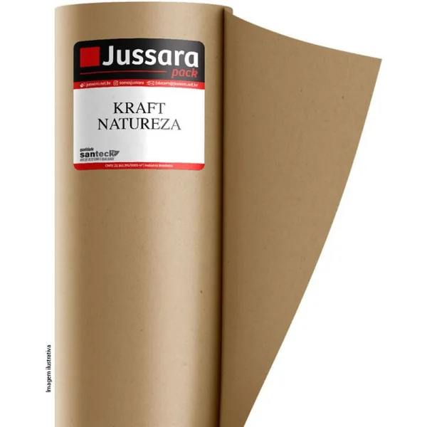 PAPEL KRAFT BOBINA 0,60X1,00M 80G