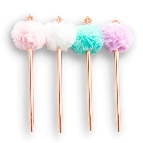 CANETA ESFEROGRÁFICA POMPOM