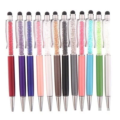 Caneta Luxo Touch Pedrinhas