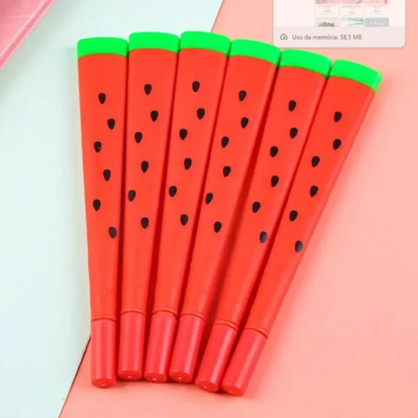 Caneta Fofa Melancia