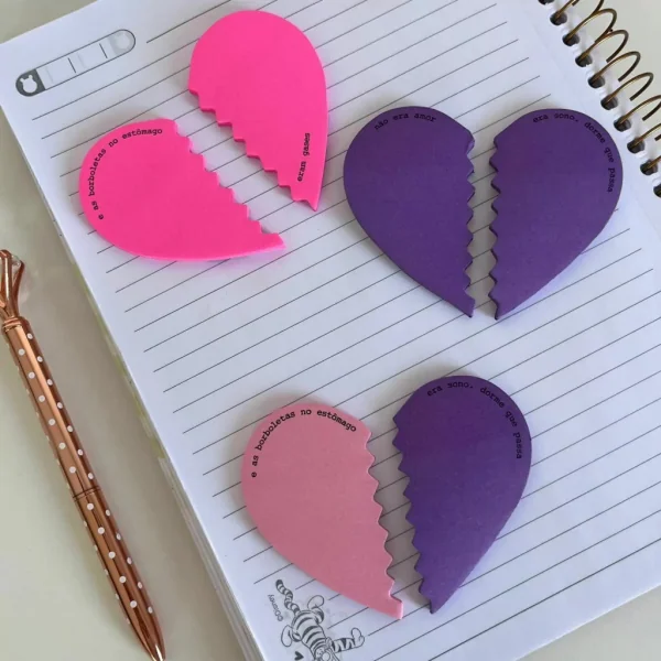 BLOCO SMART NOTES 40X65MM - SÁTIRAS ANTI AMOR