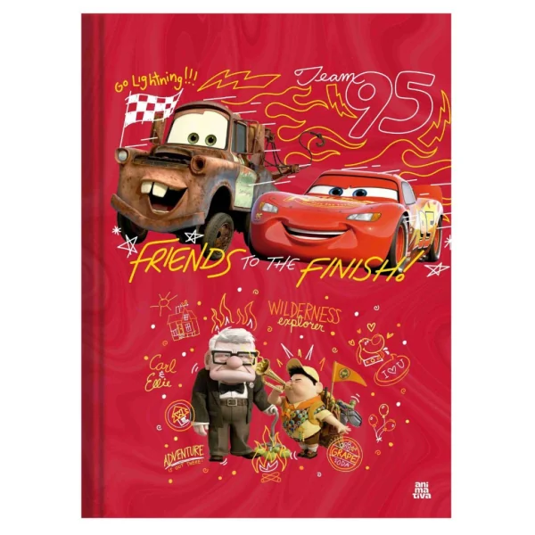 CADERNO BROCHURA 1/1 80F - PIXAR