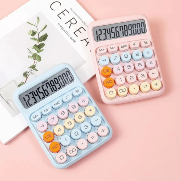 Calculadora de Mesa Vintage 12 Dígitos