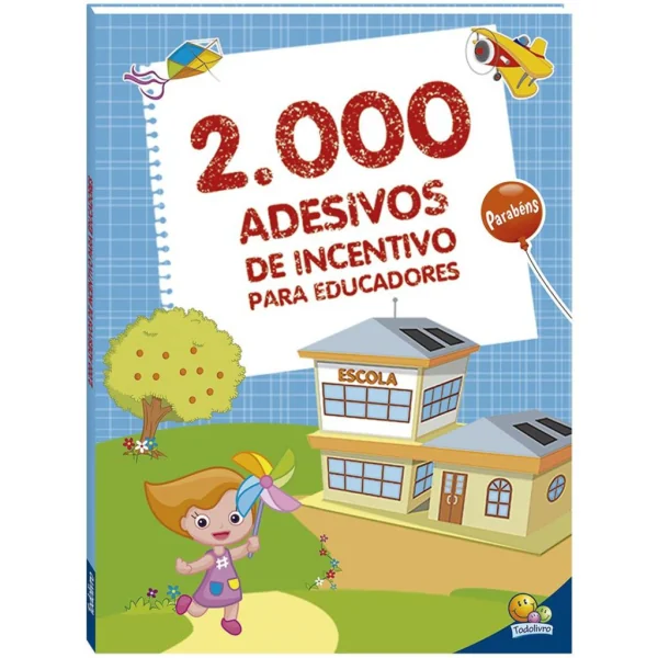2000 Adesivos de Incentivo para Educadores