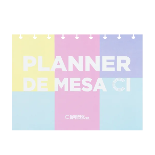 Refil Planner de Mesa Caderno Inteligente