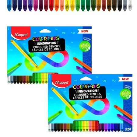 LÁPIS DE COR COLORPEPS INFINITY 24 CORES