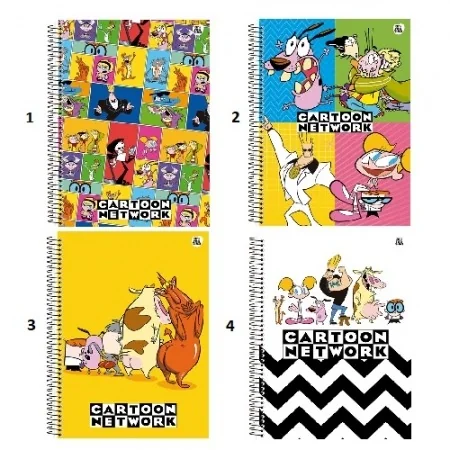 CADERNO UNIVERSITÁRIO 10M 160F - CARTOON NETWORK