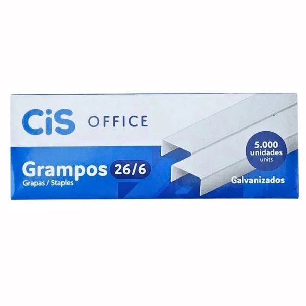 GRAMPO GALVANIZADO 26/06 CIS - CX C/5000