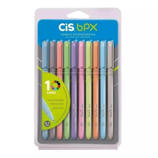 KIT CIS BPX - ESTOJO 10 CORES