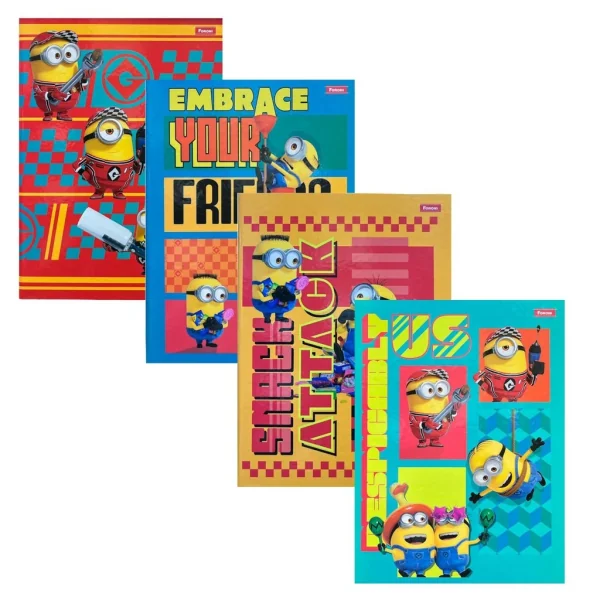 CADERNO BROCHURA 1/1 80F - MINIONS