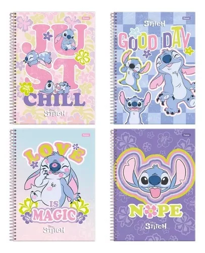 CADERNETA STITCH FORONI