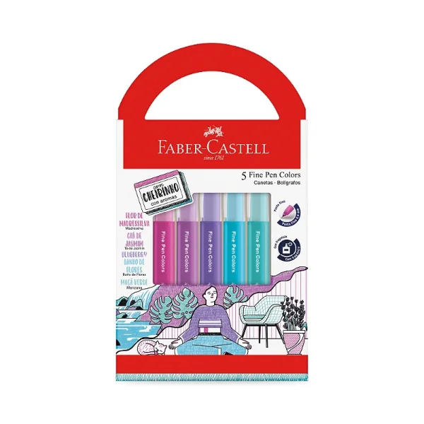 FINE PEN AROMA FABER-CASTELL (RELAXA E REEQUILIBRA)