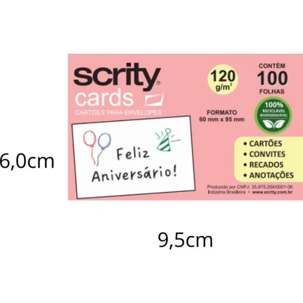 CARTÃO DE VISITA 60X95 BRANCO 120G