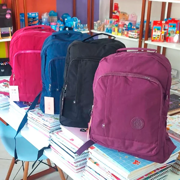 Mochila Nylon Juvenil Escolar