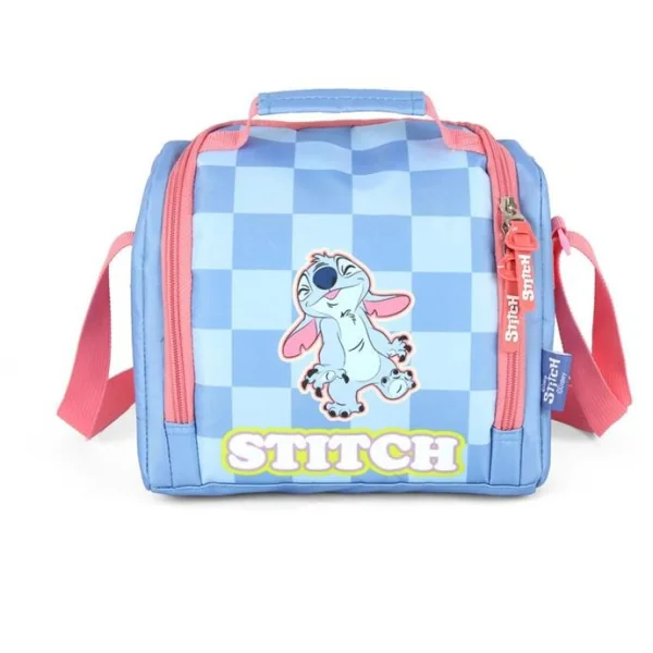 LANCHEIRA TERMICA STITCH MAO/OMBRO AZUL - LUXCEL