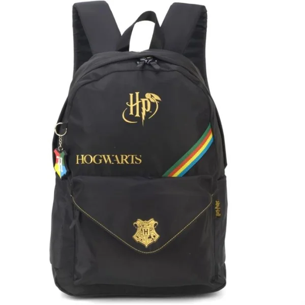 MOCHILA HARRY POTTER G PRETA - LUXCEL