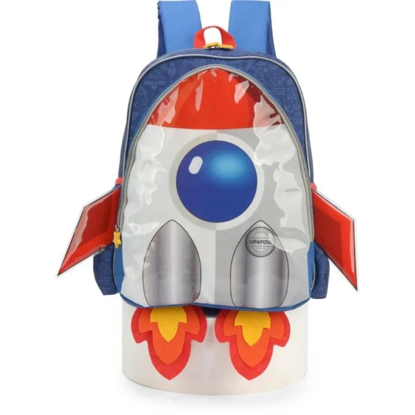 MOCHILA INFANTIL UP4YOU FOGUETE - LUXCEL