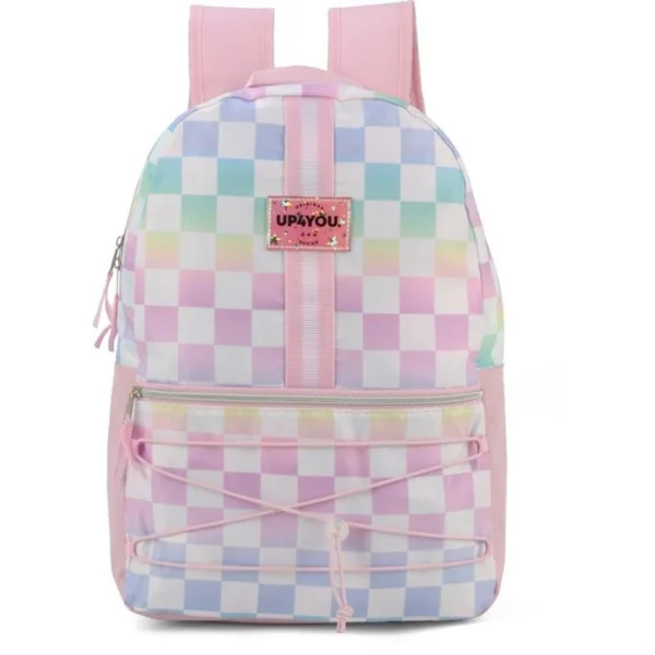 MOCHILA UP4YOU G TONS ROSA - LUXCEL