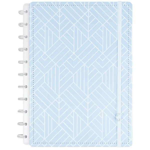 CADERNO INTELIGENTE ICE BLUE - MEDIO
