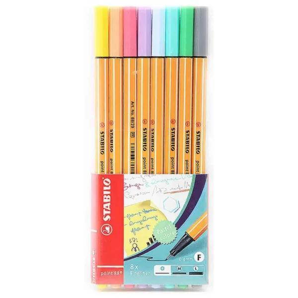 KIT STABILO POINT 0,4 C/8 - 88/8-01