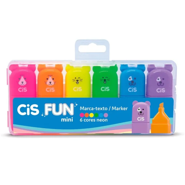 KIT MINI MARCA-TEXTO NEON CIS FUN