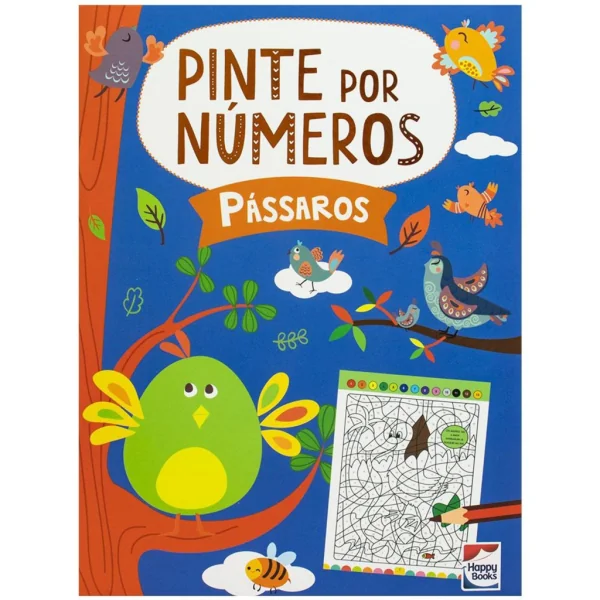 PINTE POR NUMEROS: PASSAROS
