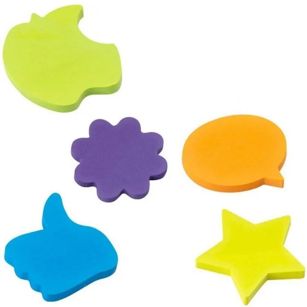 BLOCO SMART NOTES 45X45MM- COLORIDO NEON -50FLS