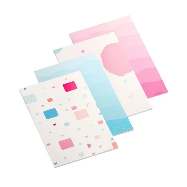 CADERNO GRAMPEADO PAUTADO 120X180MM - TUTTI-FRUTTI - 40FLS