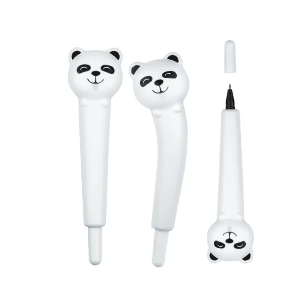 CANETA ESFEROGRÁFICA DIVER GEL 0.7MM - SQUISH PANDA