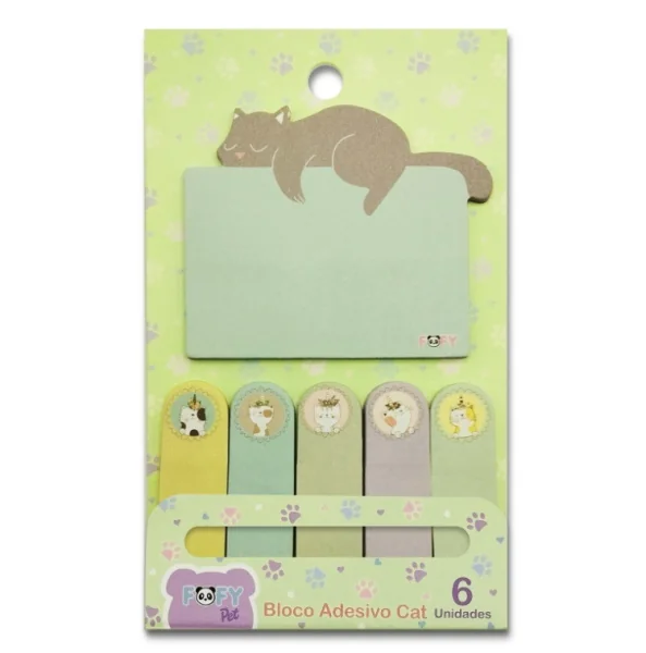 BLOCO ADESIVO CAT - FOFY
