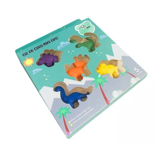 GIZ DE CERA MINI DINO - FOFY