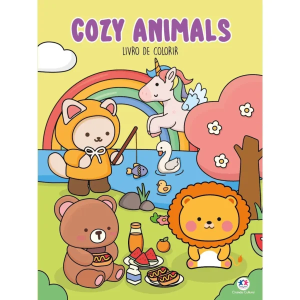 Livro de Colorir COZY ANIMALS - CIRANDA