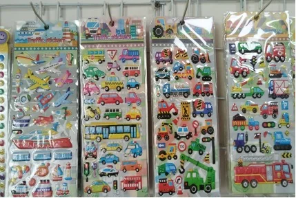 ADESIVO DECORATIVO EVA TRANSPORTES