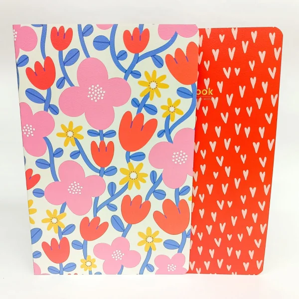 Caderno Pautado A5 ROMANTIC