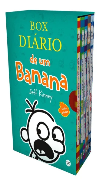 DIARIO DE UM BANANA   5 VOLUMES (DO 11 AO 15)