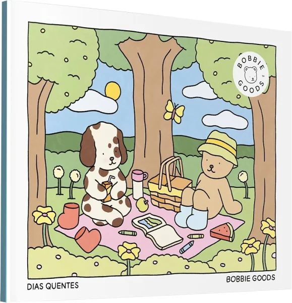 DIAS QUENTES (SPRING SUMMER)   LIVRO DE COLORIR OFICIAL BOBBIE GOODS