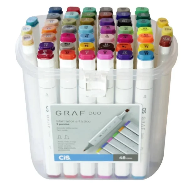 KIT MARCADOR GRAF DUO CIS - 48 un