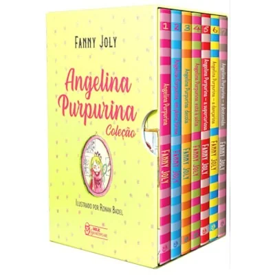 BOX COLECAO ANGELINA PURPURINA